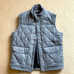 Grey tweed Banana Republic vest